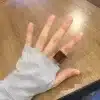 Bague bois brulé