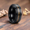 Bague en bois pour homme