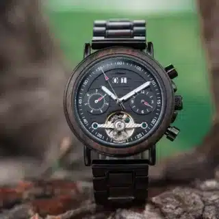 Montre bois automatique