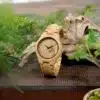 Montre bois cerf