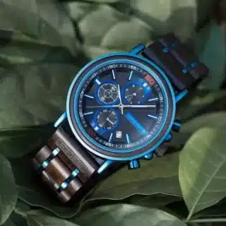 Montre bois gravée – Image 3