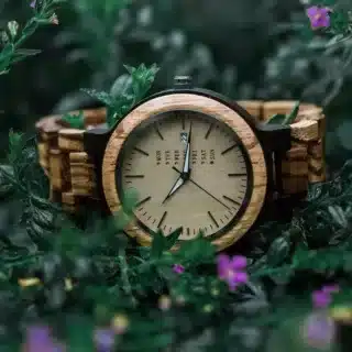 Montre bois homme