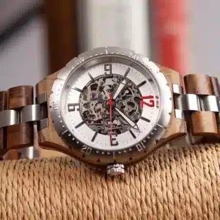 Montre bois homme automatique