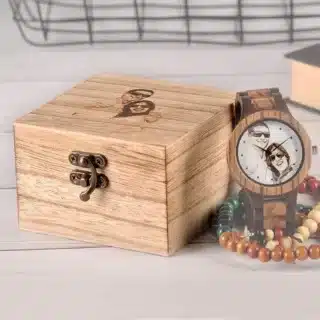 Montre bois personnalisable
