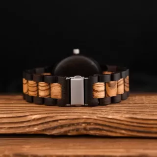 Montre bois viking