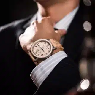 Montre de bois