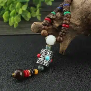 Collier homme bois – Image 3