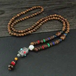 Collier homme bois – Image 4