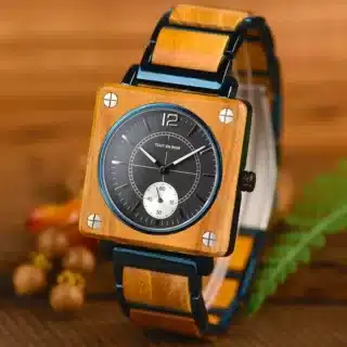 Montre bois design