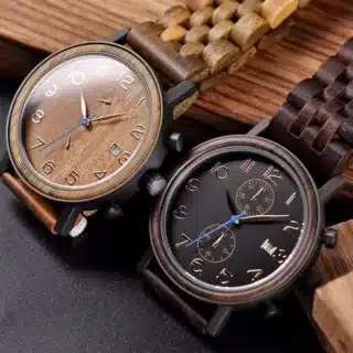Montre de bois