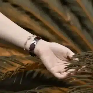 Bracelet bois et acier – Image 4