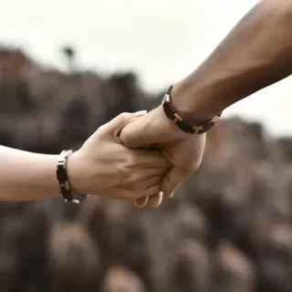 Bracelet bois et acier – Image 5