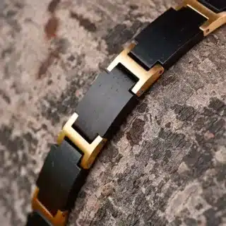 Bracelet bois et acier