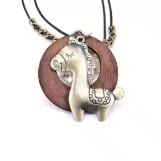 Collier de bois cheval
