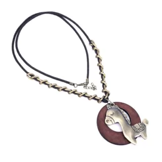 Collier de bois cheval