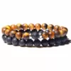 Bracelet bois et pierre