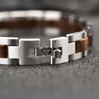 Bracelet homme bois