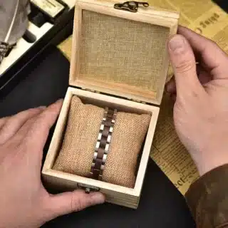 Bracelet homme bois