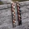 Bracelet homme bois metal
