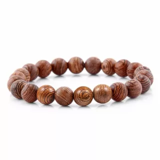 Bracelet perle bois femme