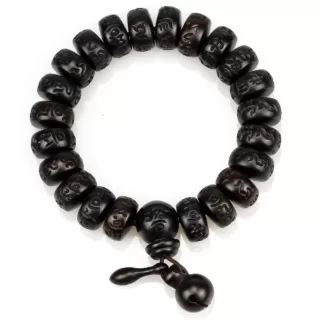 Bracelet tibétain bois
