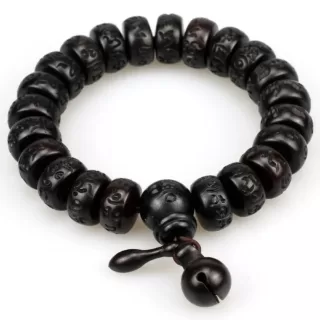 Bracelet tibétain bois