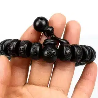 Bracelet tibétain bois