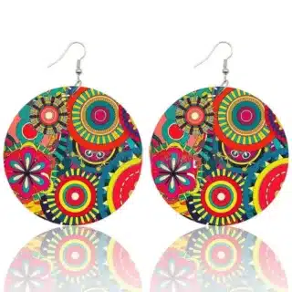 Boucles oreille ethnique