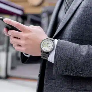 Alternative view of Montre bois homme luxe