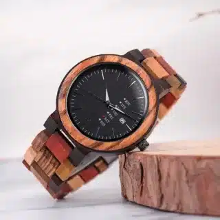 Montre bracelet bois