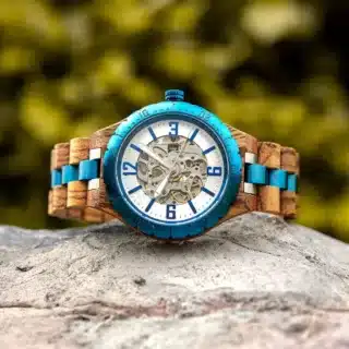 Montre en bois luxe
