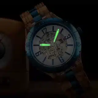 Montre en bois luxe