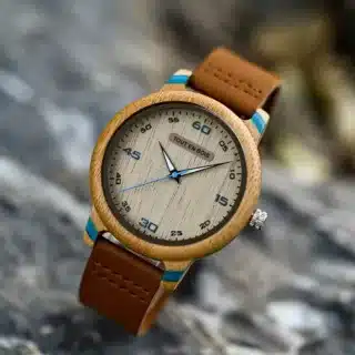 Montre femme en bois
