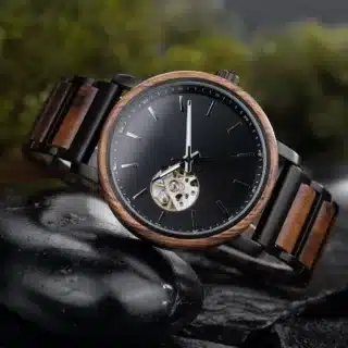 Montre homme bois