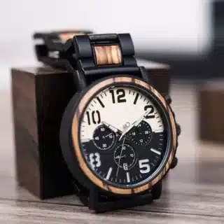 Montre homme en bois