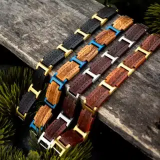 Bracelet en bois homme