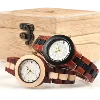 Montre bracelet bois femme – Image 2