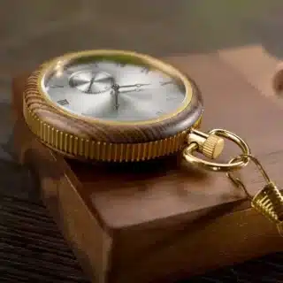 Montre gousset bois – Image 3