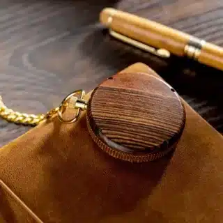 Montre gousset bois – Image 5