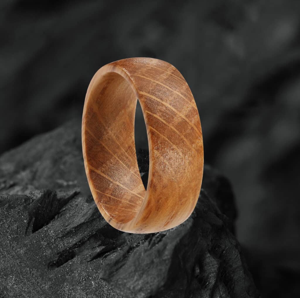 Bague En Bois De Chene 2