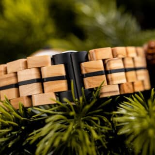 Montre En Bois Haut De Gamme Blanche 6