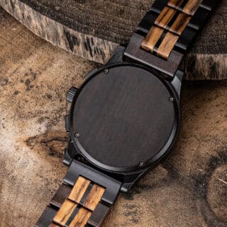 Montre en bois homme personnalisable