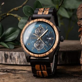 Montre en bois homme personnalisable