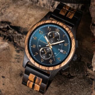 Montre en bois homme personnalisable
