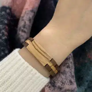Bracelet en bois personnalisé