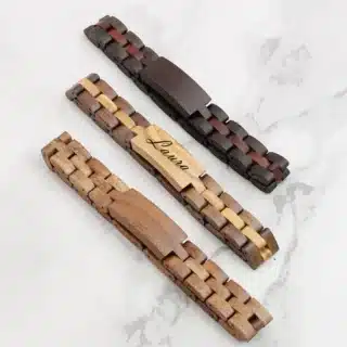 Bracelet en bois personnalisé