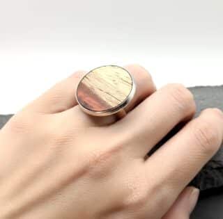 Bague en bois redimensionnable Cocobolo