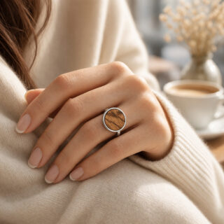 Bague en bois de serpent - Selya